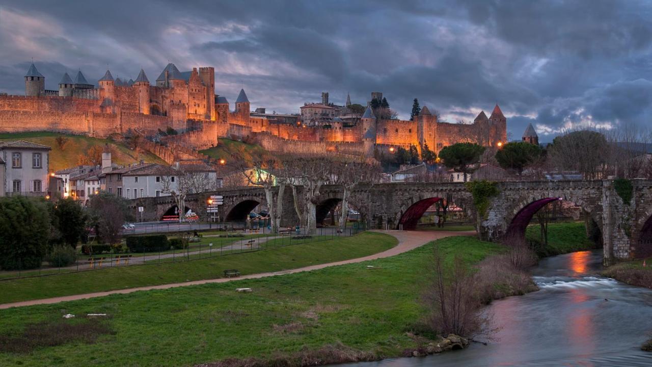 Maison Chateaudun - Clim, Terrasse & Garage Prive Carcassonne Exteriér fotografie